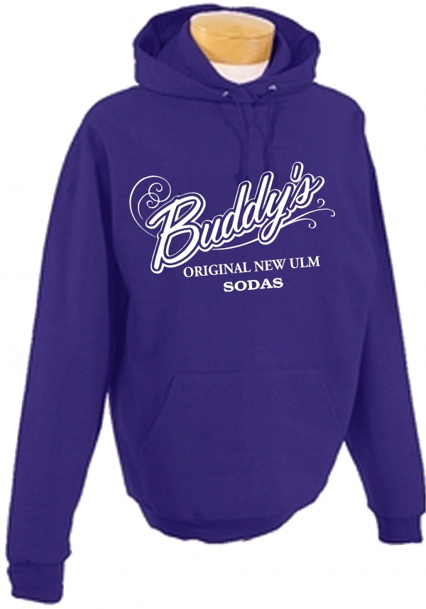 Buddy's Adult Sweatshirt - Purple