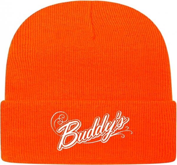 Buddy's Orange Knit Hat