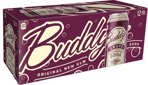 Buddy's Grape Soda 12 Pack