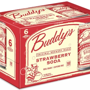 Buddy's Strawberry 6pk 12oz Cans